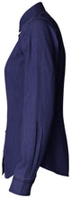 Charger l'image dans la galerie, Damen Jeanshemd Ellensburg Dunkel Indigo links
