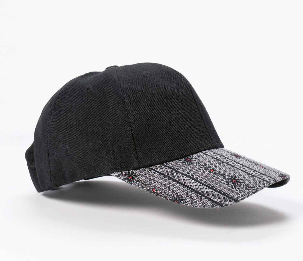 Edelweiss Cap Schwarz