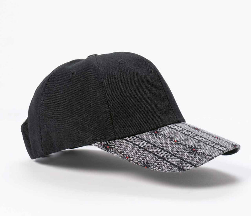 Edelweiss Cap Schwarz