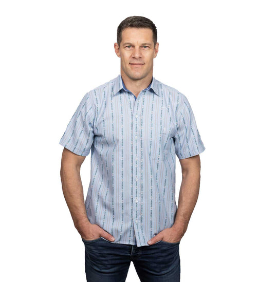 Camicia Edelweiss a manica corta