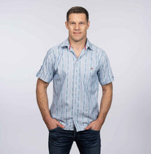 Load image into Gallery viewer, Edelweiss shirt collar short sleeve Coolmax
