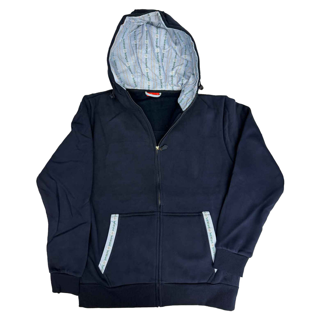 Edelweiss Kapuzenjacke Marine