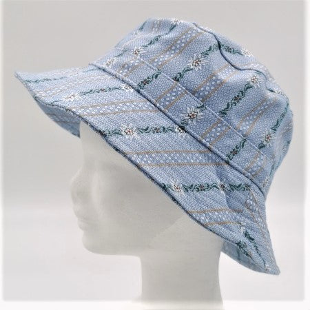 Edelweiss Fischerhut Blau