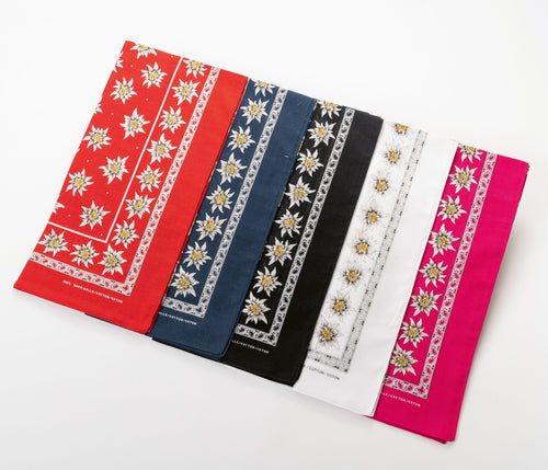 Edelweiss Kopftuch 78cm