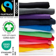 Carica l&#39;immagine nel visualizzatore di Gallery, T-Shirt in 14 Farben, Bio Baumwolle und Fairtrade Zertifiziert
