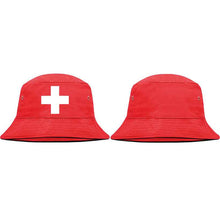 Load image into Gallery viewer, Bucket (Fischer) Hut mit Schweizerkruez
