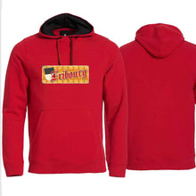 Load image into Gallery viewer, Hoodie Rot, Fribourg Wappen / Schild
