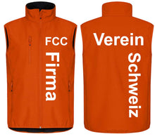 Charger l&#39;image dans la galerie, Gilet Softshell Premium unisexe orange sanguine
