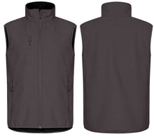 Lade das Bild in den Galerie-Viewer, Premium Softshell Gilet Unisex Dunkelgrau
