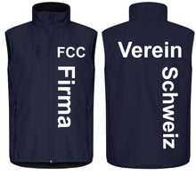 Lade das Bild in den Galerie-Viewer, Premium Softshell Gilet Unisex Marine
