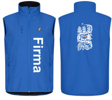 Charger l&#39;image dans la galerie, Gilet Softshell Premium unisexe bleu royal
