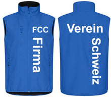 Charger l&#39;image dans la galerie, Gilet Softshell Premium unisexe bleu royal
