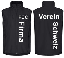 Charger l&#39;image dans la galerie, Gilet Softshell Premium unisexe noir
