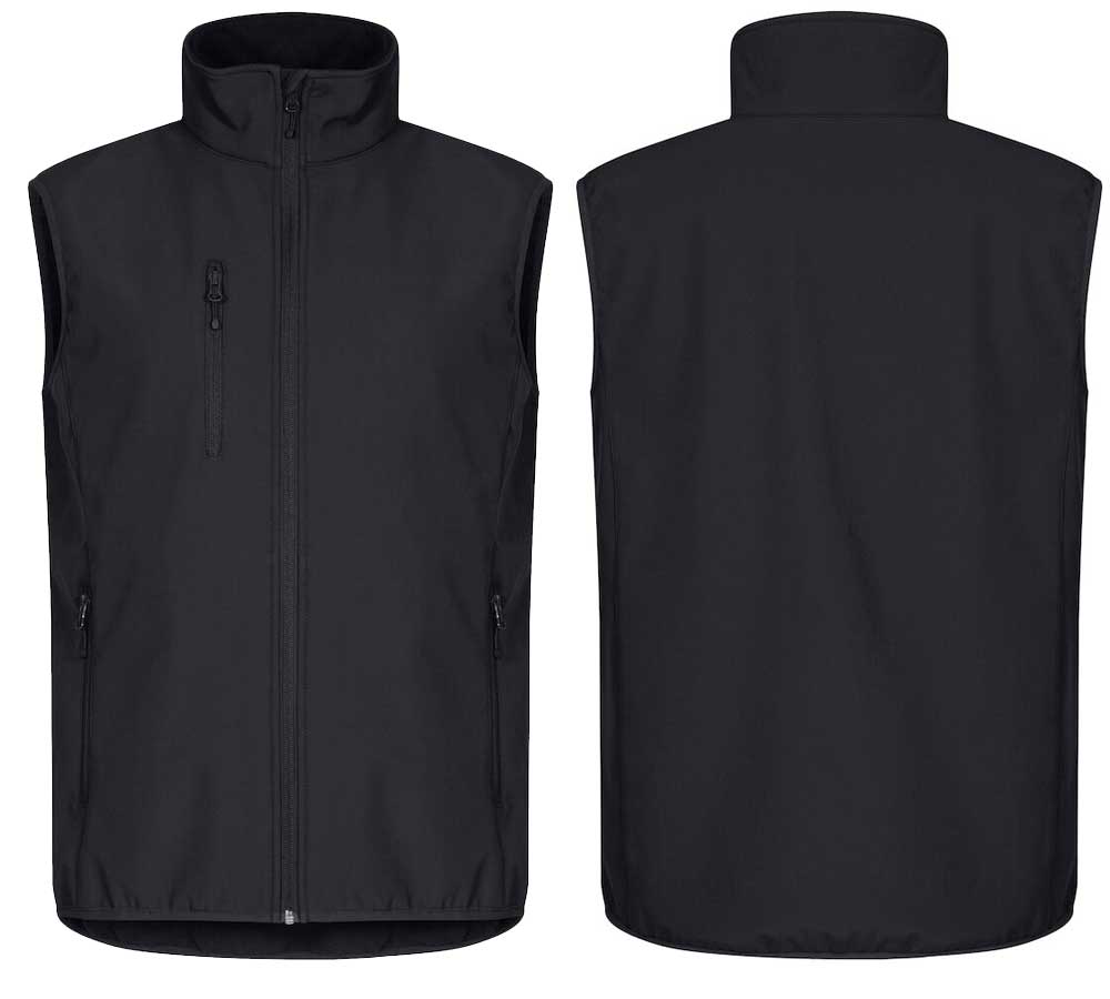 Gilet Softshell Premium unisexe noir