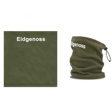 Carica l&#39;immagine nel visualizzatore di Gallery, Halswärmer / Nackenwärmer in Olive, Text Eidgenoss
