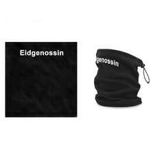 Carica l&#39;immagine nel visualizzatore di Gallery, Halswärmer / Nackenwärmer in Schwarz, Text Eidgenossin

