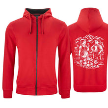 Charger l'image dans la galerie, Kapuzenjacke Heidi &amp; Peter, Rot, Rücken
