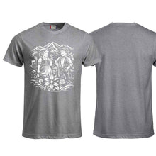 Lade das Bild in den Galerie-Viewer, T-Shirt Heidi &amp; Peter, Grau, Vorne gross
