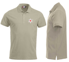 Load image into Gallery viewer, Polo Hellkhaki mit Edelweiss Brust
