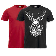 Load image into Gallery viewer, T-Shirt mit Hirschmotiv, Kinder
