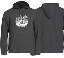 Load image into Gallery viewer, Hoodie Anthrazit Meliert mit Scherenschnitt
