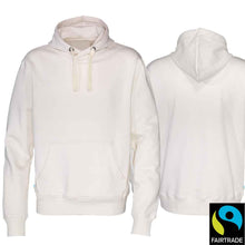 Carica l&#39;immagine nel visualizzatore di Gallery, Hoodie Bio-Fair Weiss Fairtrade
