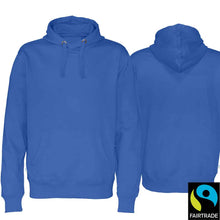 Carica l&#39;immagine nel visualizzatore di Gallery, Hoodie Bio-Fair Royal Blue Fairtrade
