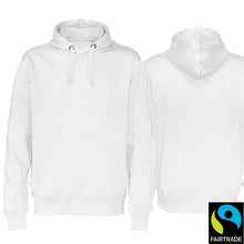 Carica l&#39;immagine nel visualizzatore di Gallery, Hoodie Bio-Fair Weiss Fairtrade
