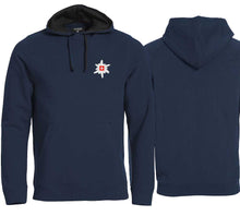 Load image into Gallery viewer, Hoodie Dark Navy mit Edelweiss
