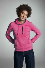 Lade das Bild in den Galerie-Viewer, Hoodie Women Bio-Fair Pink Fairtrade
