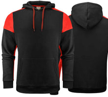 Carica l&#39;immagine nel visualizzatore di Gallery, Hoodie Activewear Prime Schwarz Rot
