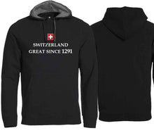 Lade das Bild in den Galerie-Viewer, Hoodie-Pullover-Clique-Great-since-1291-schwarz
