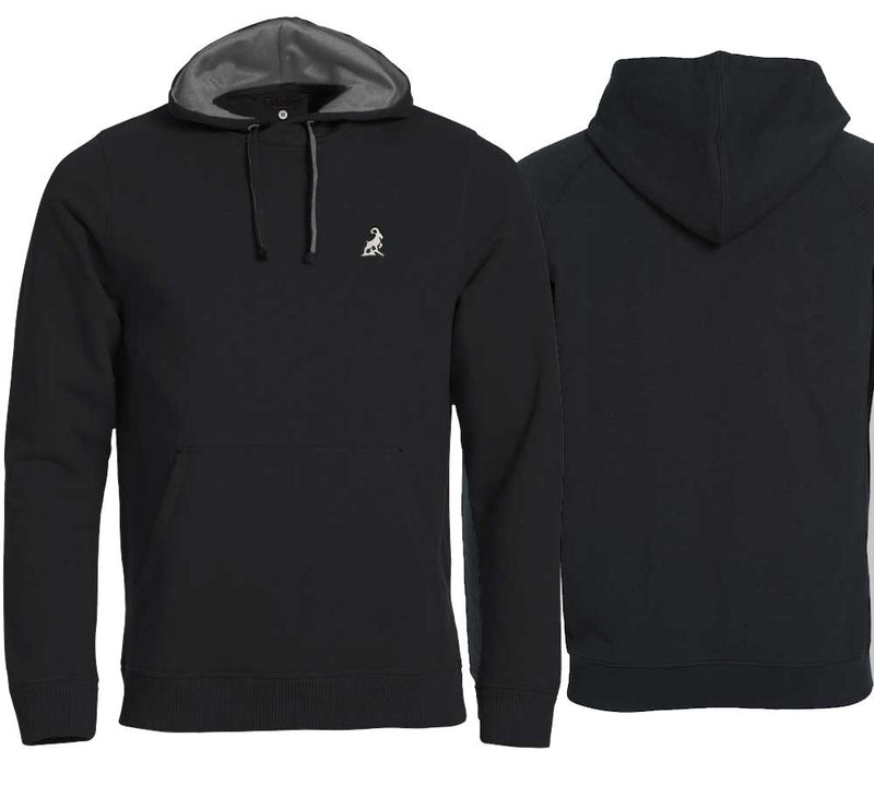 Hoodie Schwarz mit Logo