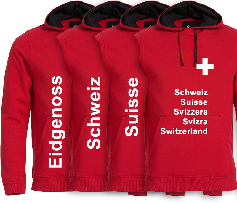 Felpa con cappuccio Swiss cross 2.0