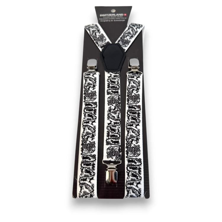 Suspenders silhouette