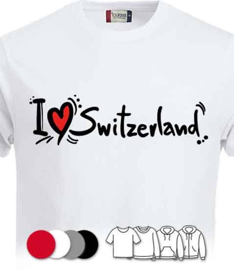 I Love Switzerland Kleider