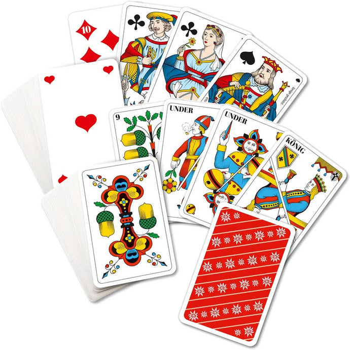 Carte Jass originali D & F