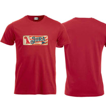 Load image into Gallery viewer, T-Shirt Rot, Jura Wappen / Schild
