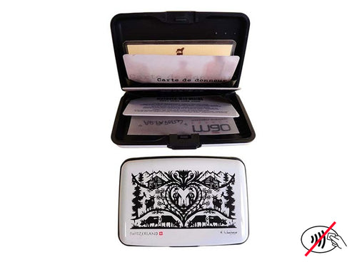 Silhouette credit card holder