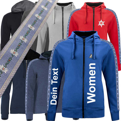 Premium Kapuzenjacke Women