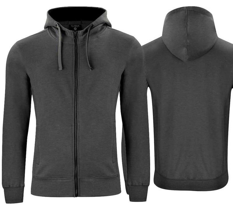 Hooded jacket anthracite gray