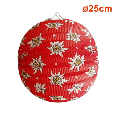 Lampion mit Edelweiss ø 25 cm