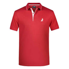 Lade das Bild in den Galerie-Viewer, Landjaeger-Style-Poloshirt_Rot-Weiss
