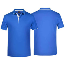 Load image into Gallery viewer, Classic polo shirt with contrasting stripes
