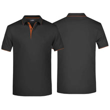Load image into Gallery viewer, Classic polo shirt with contrasting stripes
