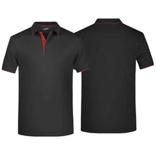Load image into Gallery viewer, Classic polo shirt with contrasting stripes
