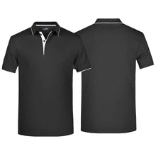 Load image into Gallery viewer, Classic polo shirt with contrasting stripes
