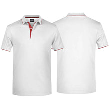 Load image into Gallery viewer, Classic polo shirt with contrasting stripes
