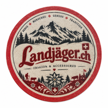 Charger l'image dans la galerie, 10 sous-verres Landjäger.ch
