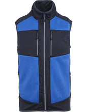 Load image into Gallery viewer, Leichtes Strick Gilet Regatta Unisex Blue/Navy
